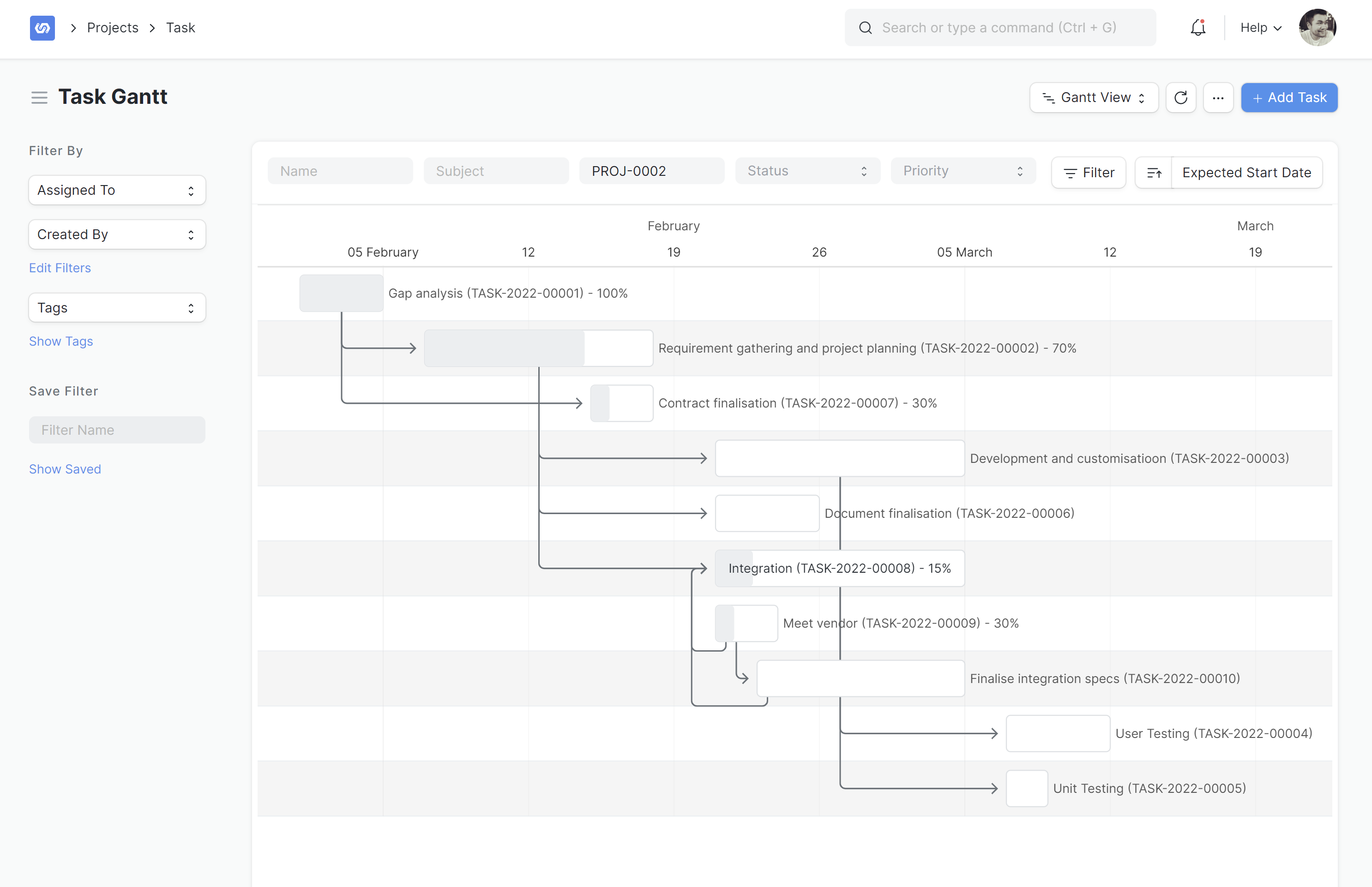 project management tool