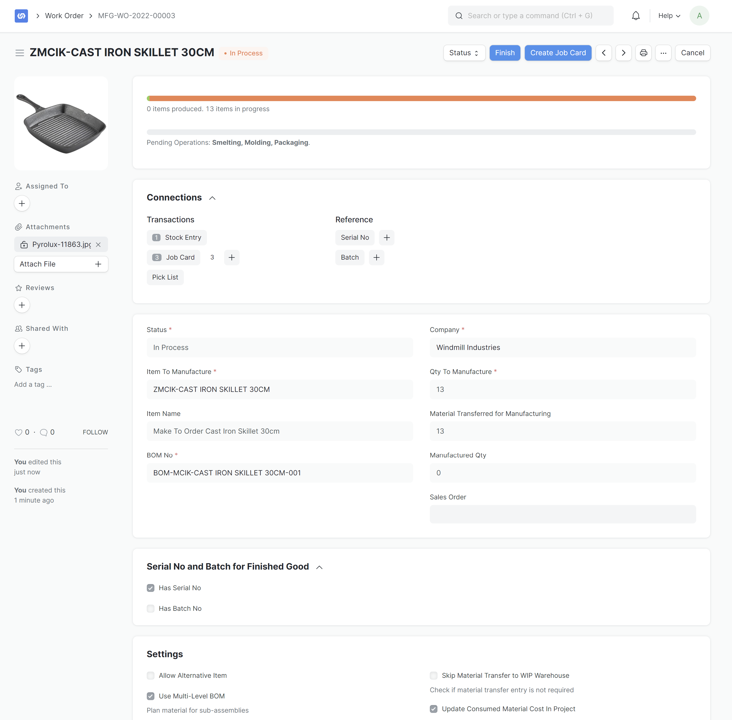 material resource planning